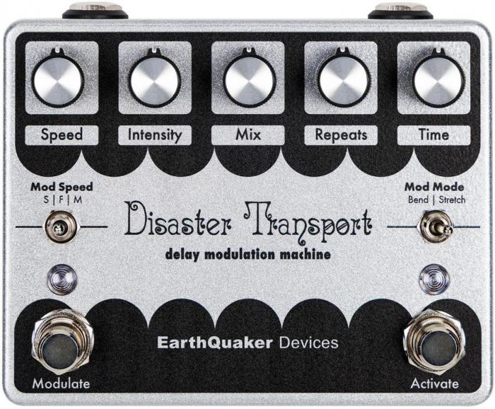 Reverb/delay/echo effect pedaal Earthquaker Disaster Transport Legacy Reissue