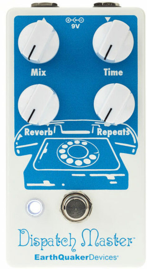 Earthquaker Dispatch Master Digital Delay & Reverb V3 - Reverb/delay/echo effect pedaal - Main picture