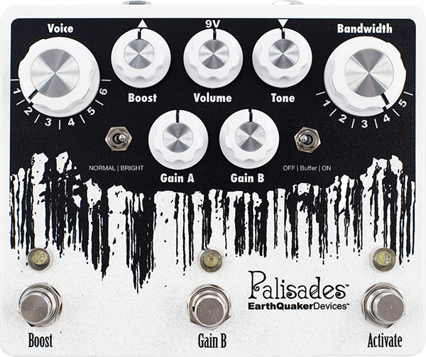 Earthquaker Palisades V2 - Overdrive/Distortion/fuzz effectpedaal - Main picture