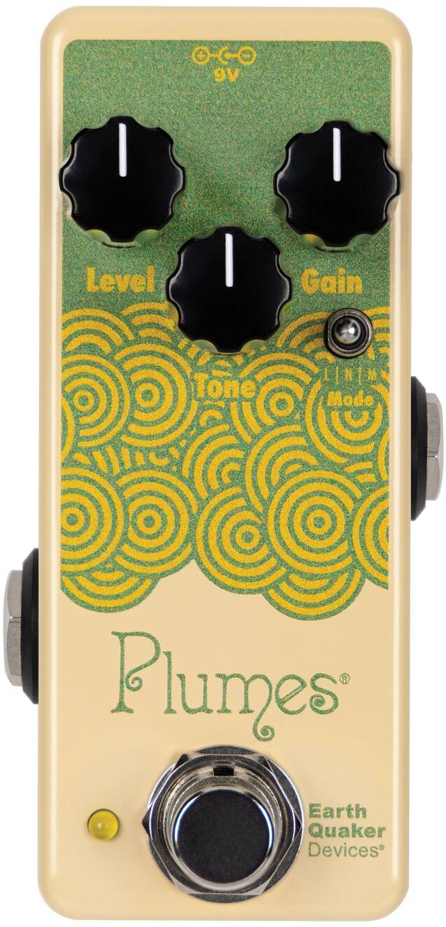 Earthquaker Devices Plumes Jr Mosfet - Overdrive/Distortion/fuzz effectpedaal - Main picture