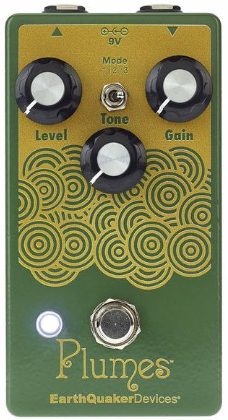Earthquaker Plumes Overdrive - Overdrive/Distortion/fuzz effectpedaal - Main picture