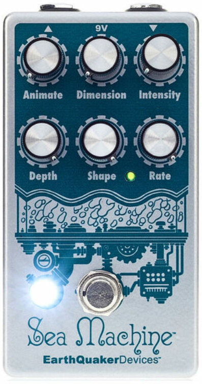 Earthquaker Sea Machine V3 Super Chorus - Modulation/chorus/flanger/phaser en tremolo effect pedaal - Main picture