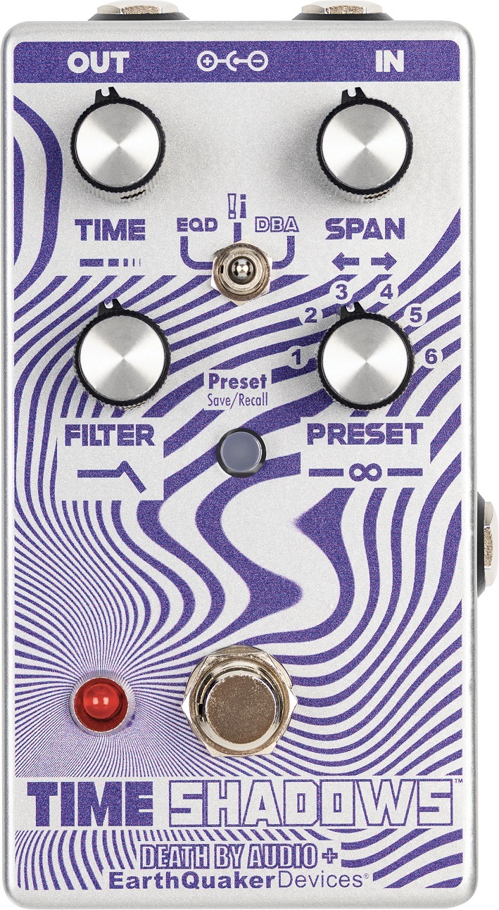 Earthquaker Time Shadows V2 - Reverb/delay/echo effect pedaal - Main picture