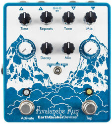 Reverb/delay/echo effect pedaal Earthquaker Avalanche Run Stereo Reverb & Delay V2