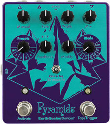 Modulation/chorus/flanger/phaser en tremolo effect pedaal Earthquaker devices Pyramids Flanger