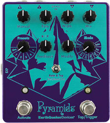 Modulation/chorus/flanger/phaser en tremolo effect pedaal Earthquaker Pyramids Flanger