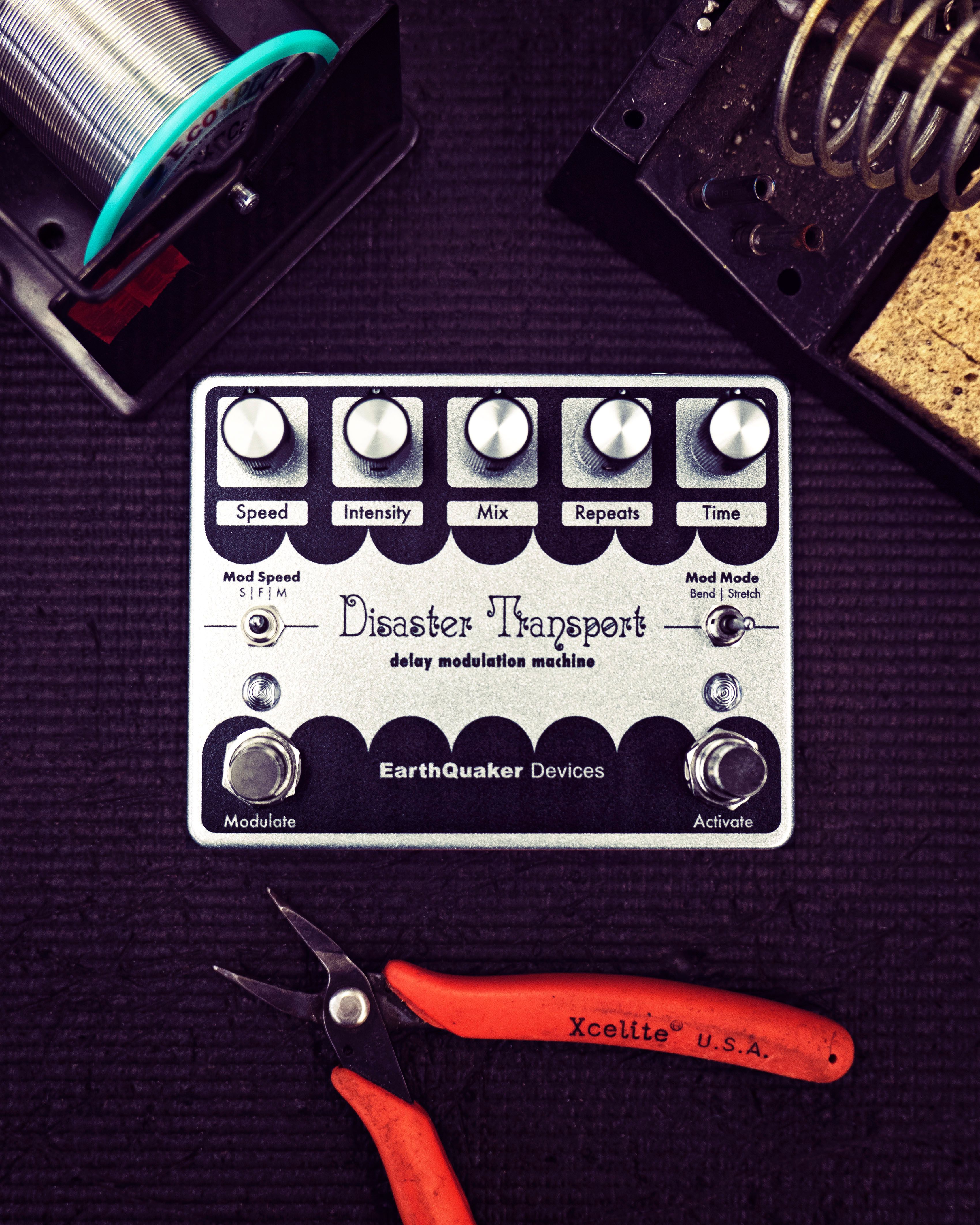 Earthquaker Disaster Transport Legacy Reissue - Reverb/delay/echo effect pedaal - Variation 3