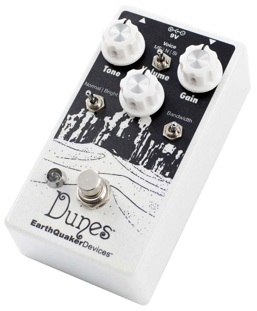 Overdrive/distortion/fuzz effectpedaal Earthquaker Dunes ...