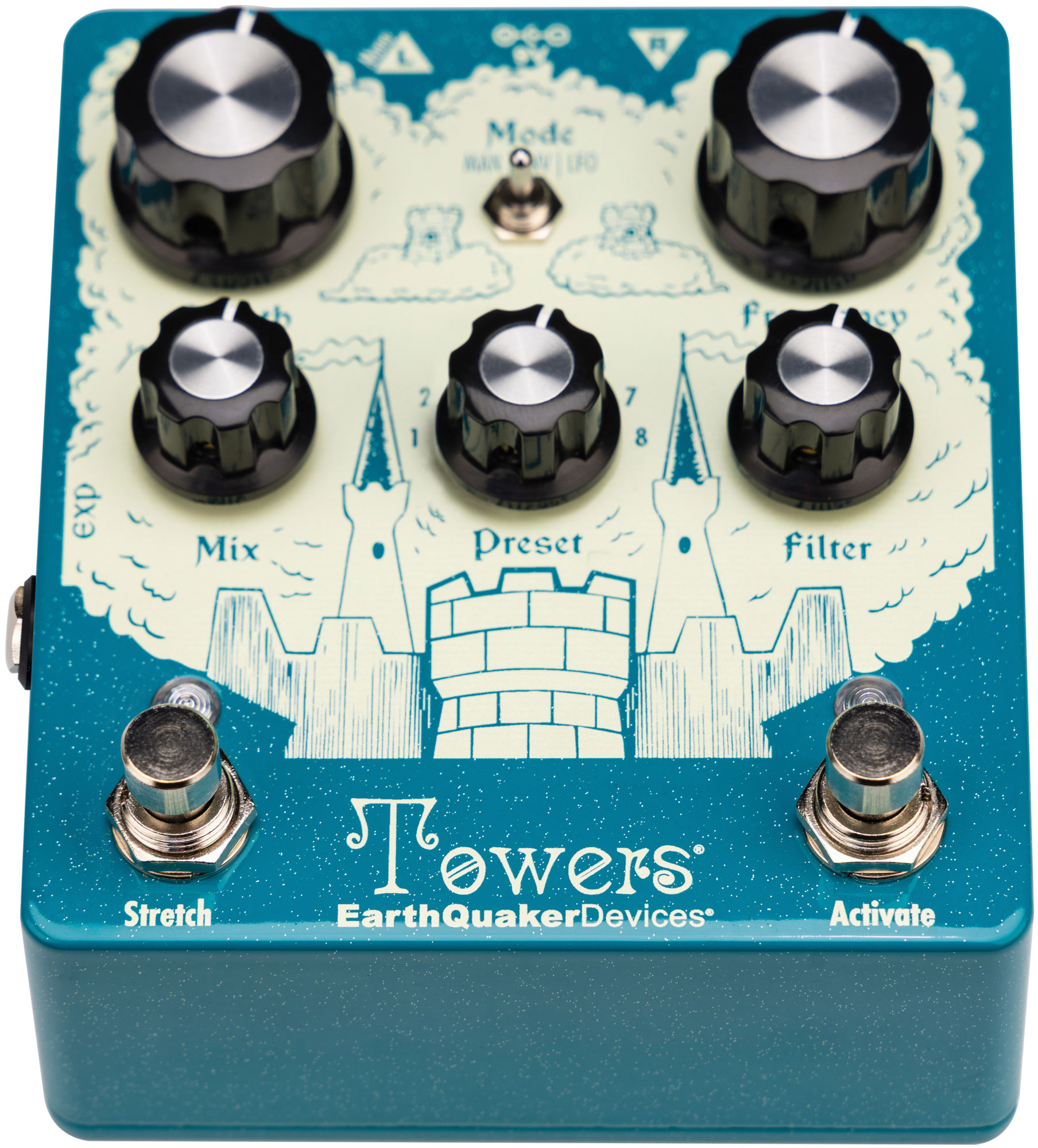 Earthquaker Devices Towers - Reverb/delay/echo effect pedaal - Variation 1