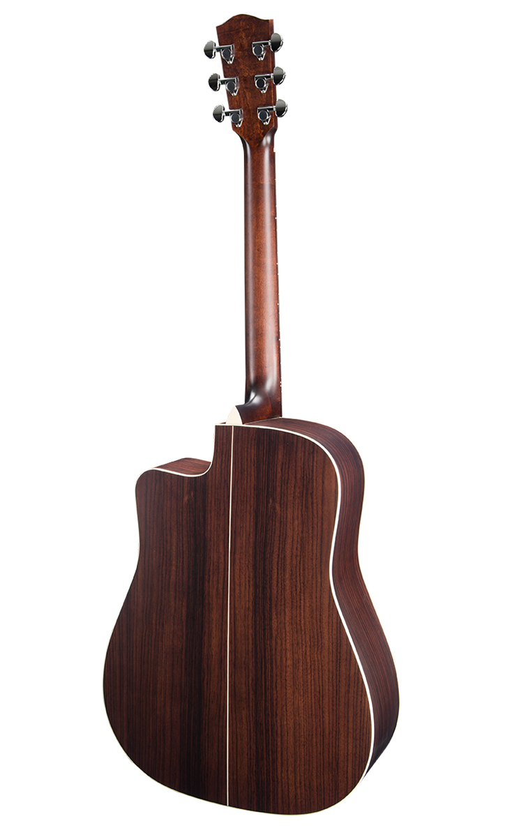 Eastman Ac220ce Dreadnought Cw Epicea Palissandre Rw +housse - Natural - Elektro-akoestische gitaar - Variation 2