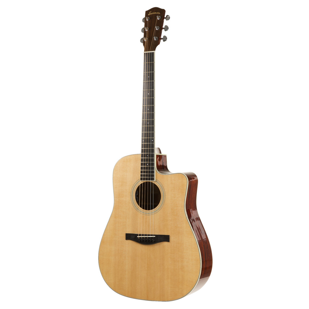 Eastman Ac320ce Dreadnought Cw Epicea Sapele +etui - Natural Gloss - Westerngitaar & electro - Variation 2