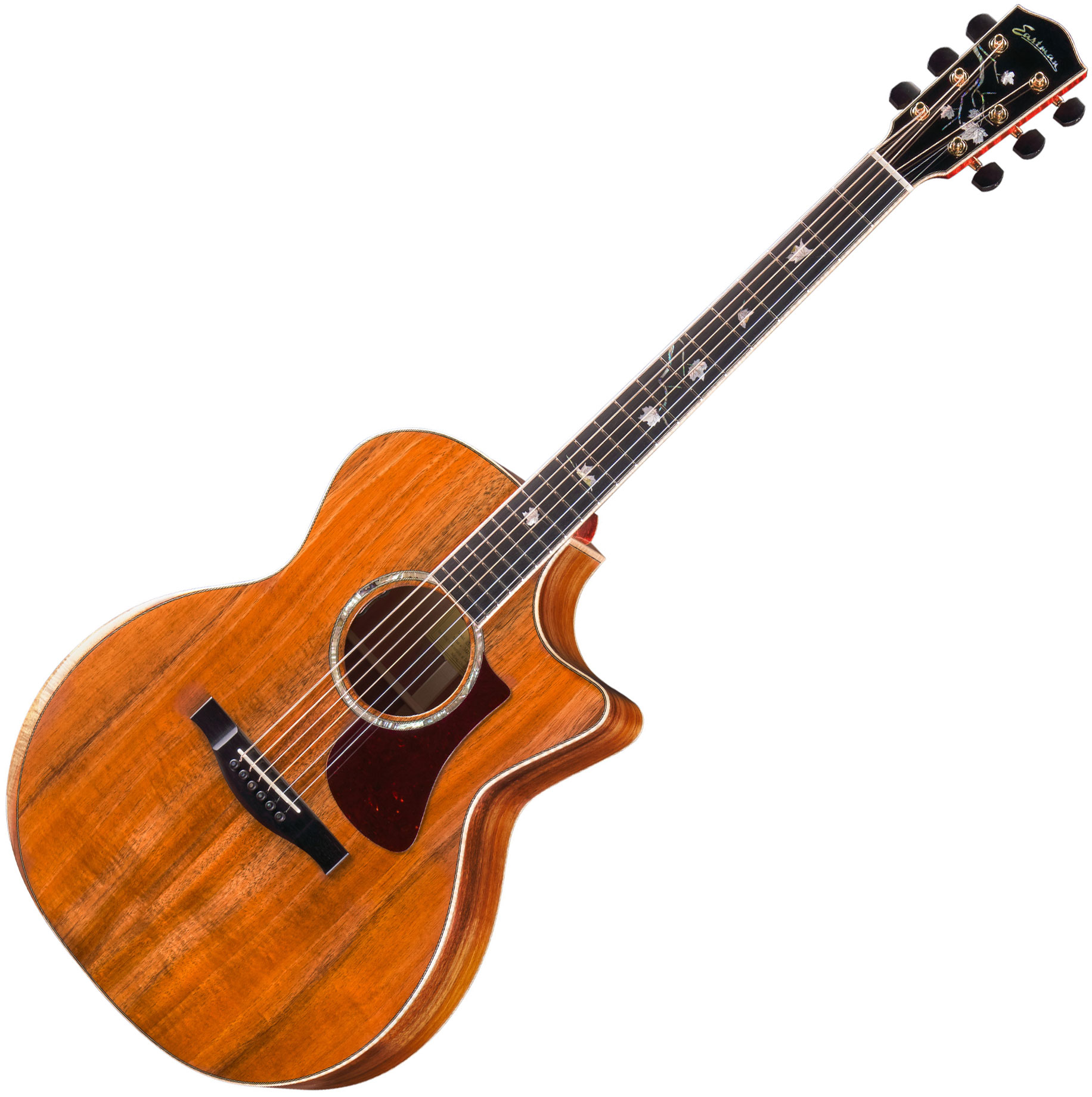 Eastman Ac622ce-koa-ltd Grand Auditorium Cw Tout Koa Eb - Natural - Westerngitaar & electro - Variation 1