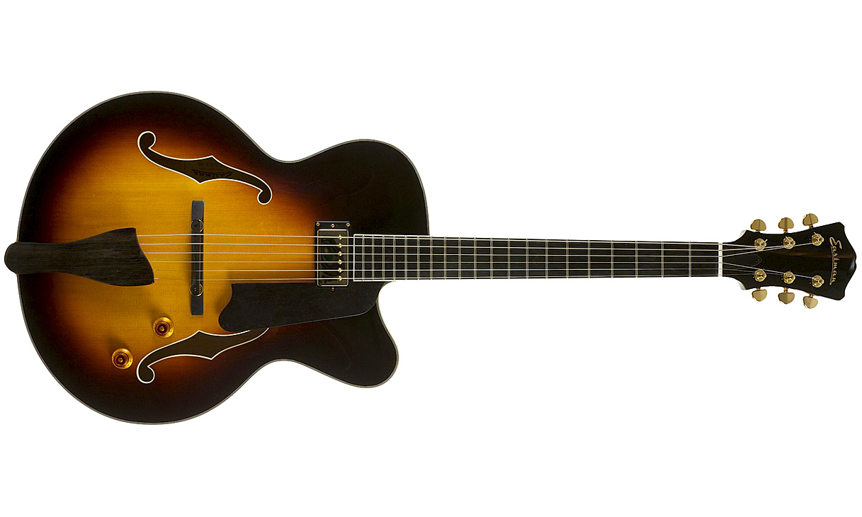 Eastman Ar503ce Archtop Solid Top H Ht Eb +etui - Sunburst - Hollow bodytock elektrische gitaar - Variation 1