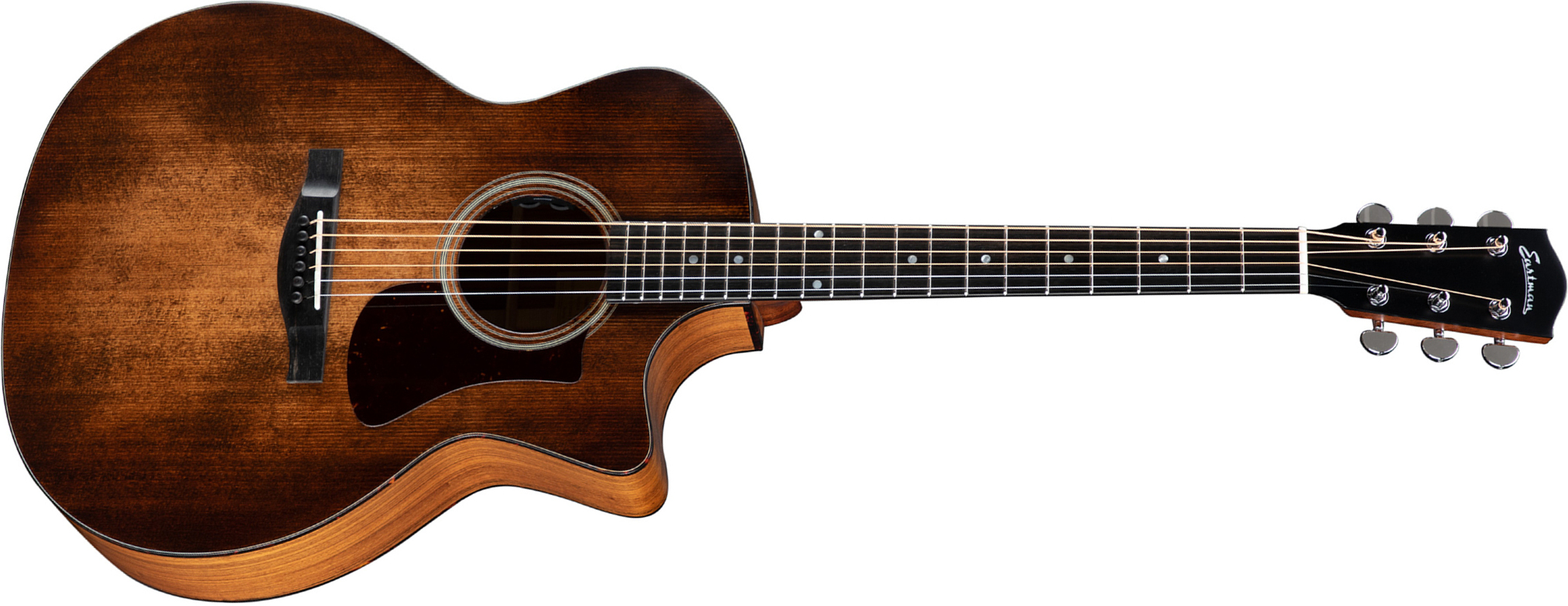 Eastman Ac222ce Grand Auditorium Cw Epicea Ovangkol Eb - Truetone Satin Classic - Folk gitaar - Main picture