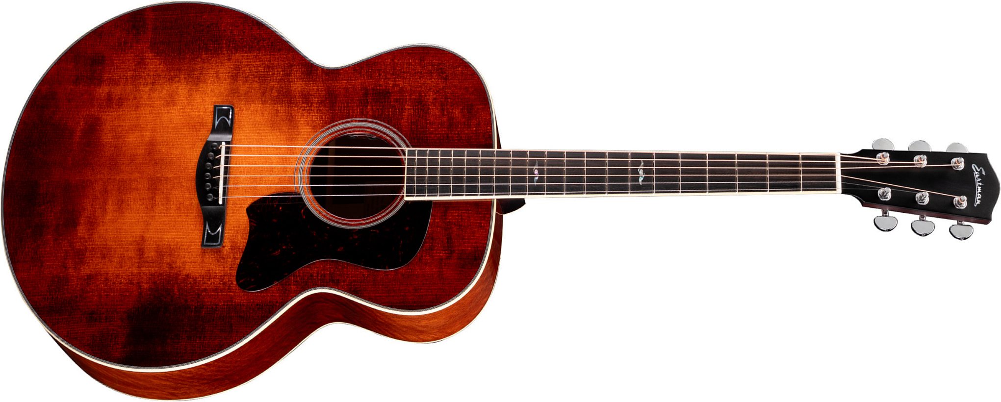 Eastman Ac330e Jumbo Epicea Acajou Eb - Truetone Gloss Classic - Folk gitaar - Main picture