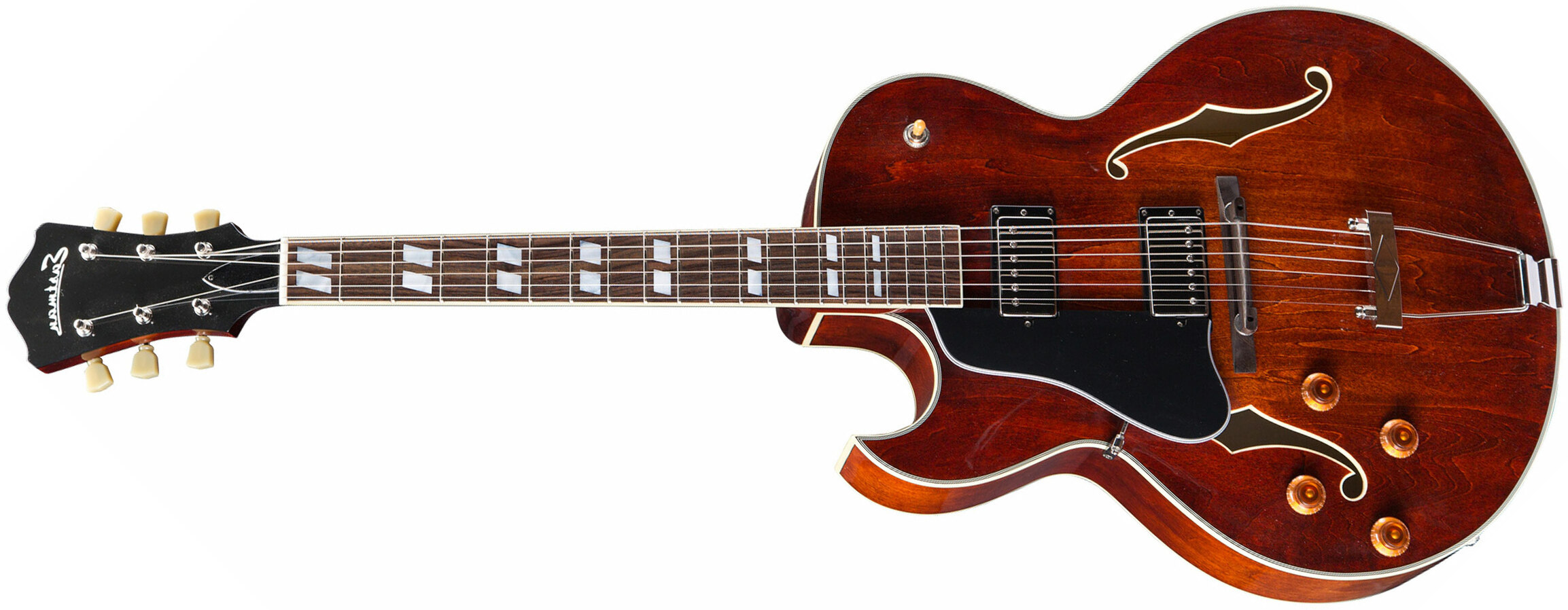 Eastman Ar372ce Lh Gaucher Archtop Laminate Tout Erable Rw +etui - Classic - Linkshandige elektrische gitaar - Main picture