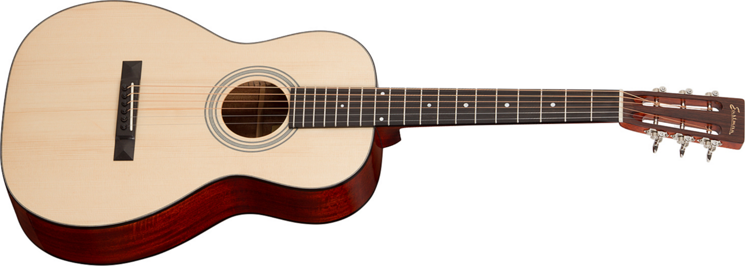 Eastman E10p Parlor Epicea Sapele Eb - Natural Gloss - Westerngitaar & electro - Main picture