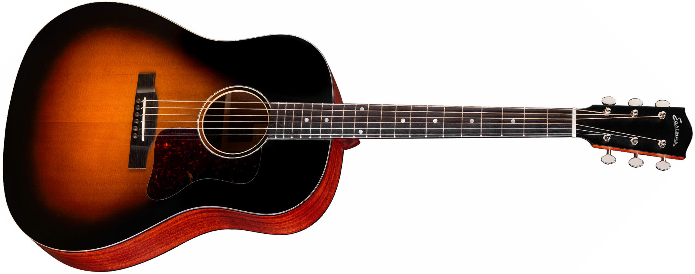 Eastman E1ss Dreadnought Epicea Sapele Eb - Truetone Sunburst Satin - Westerngitaar & electro - Main picture