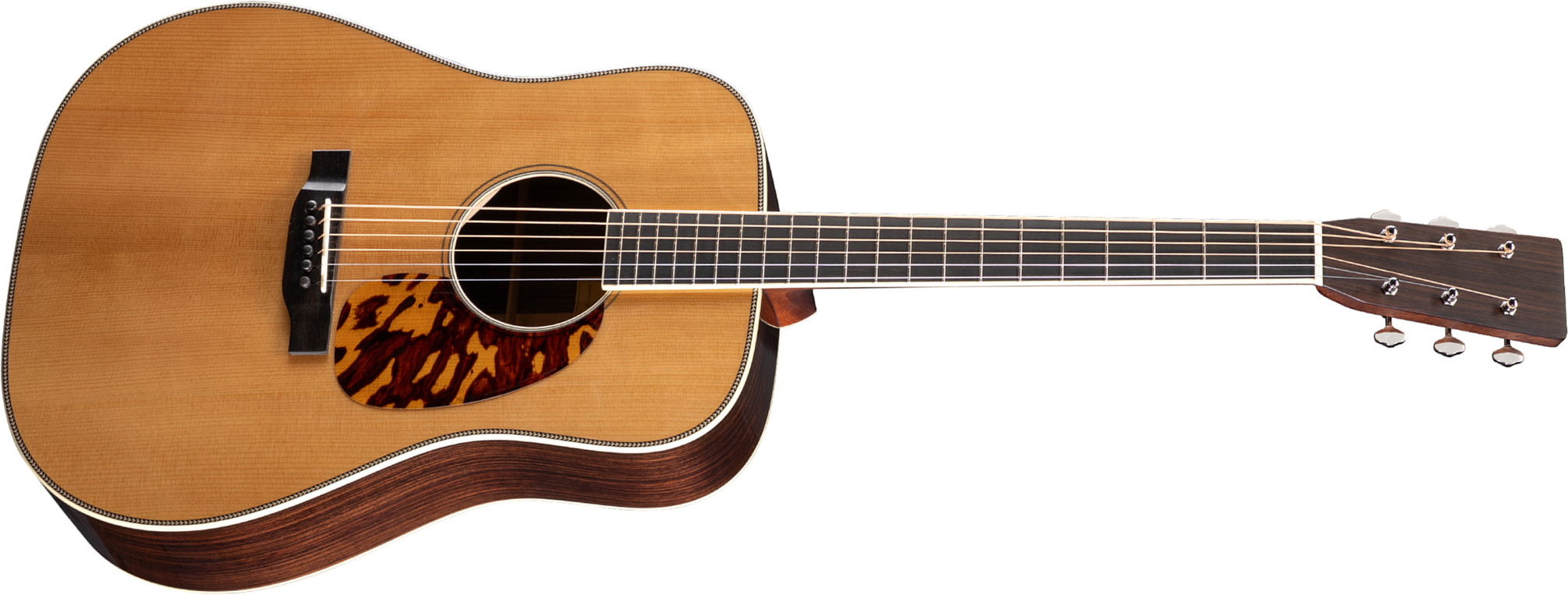 Eastman E20d Thermo Cure Large Soundhole Dreadnought Epicea Palissandre Eb - Truetone Gloss Natural - Folk gitaar - Main picture