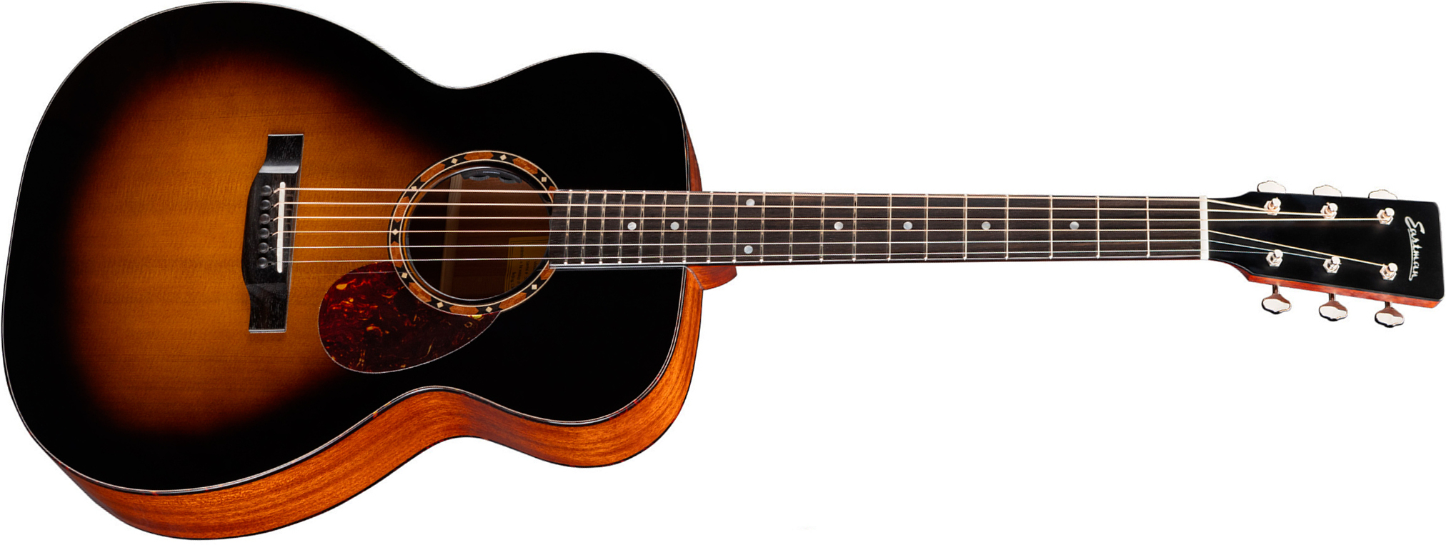 Eastman E2om Deluxe Orchestra Model Shsc Cedre Sapele Eb - Truetone Gloss Sunburst - Folk gitaar - Main picture