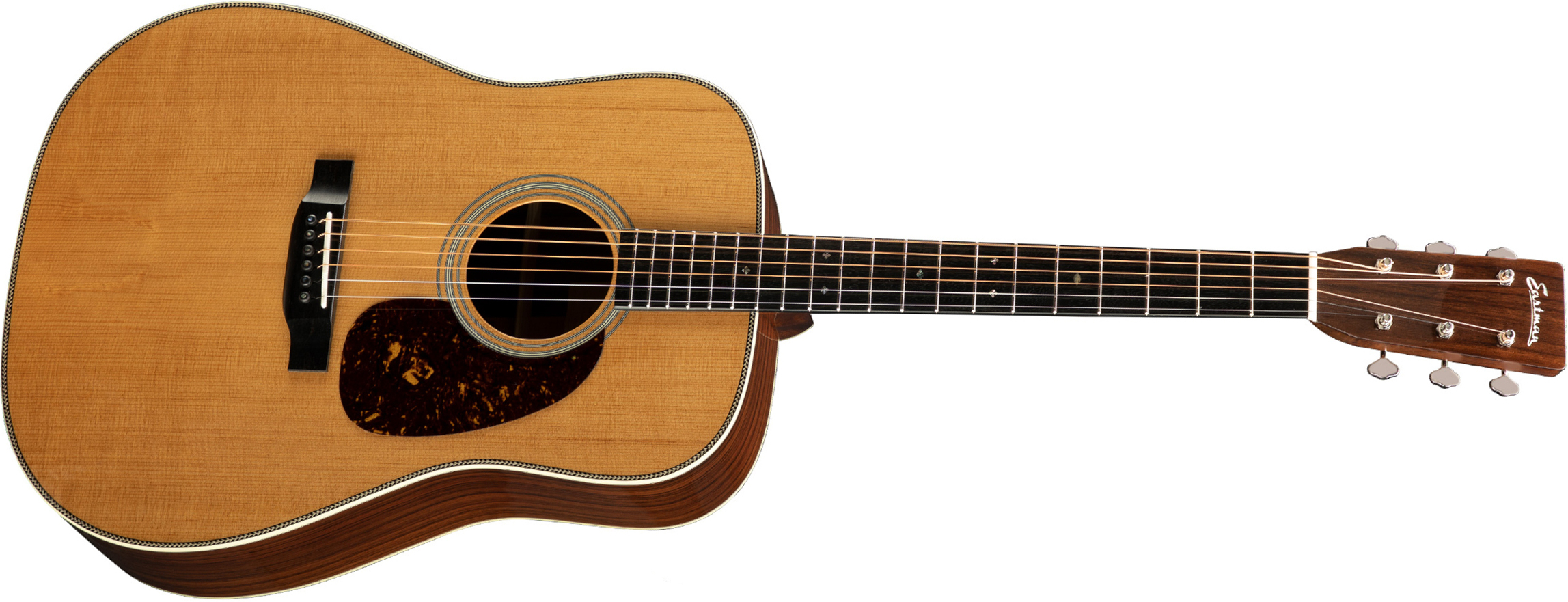 Eastman E8d-tc Traditional Dreadnought Epicea Palissandre Eb +etui - Natural - Westerngitaar & electro - Main picture