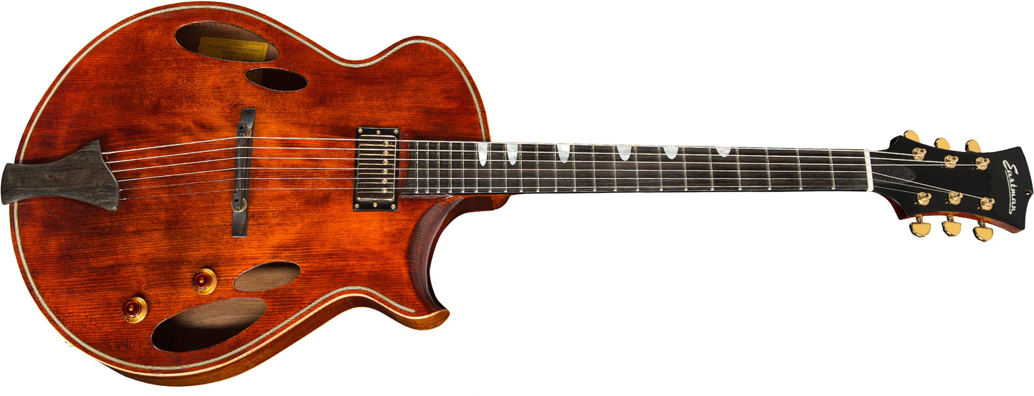 Eastman Otto D'ambrosio El Rey Er4 Signature Archtop 1h Ht Eb - Truetone Gloss Classic - Hollow Body elektrische gitaar - Main picture