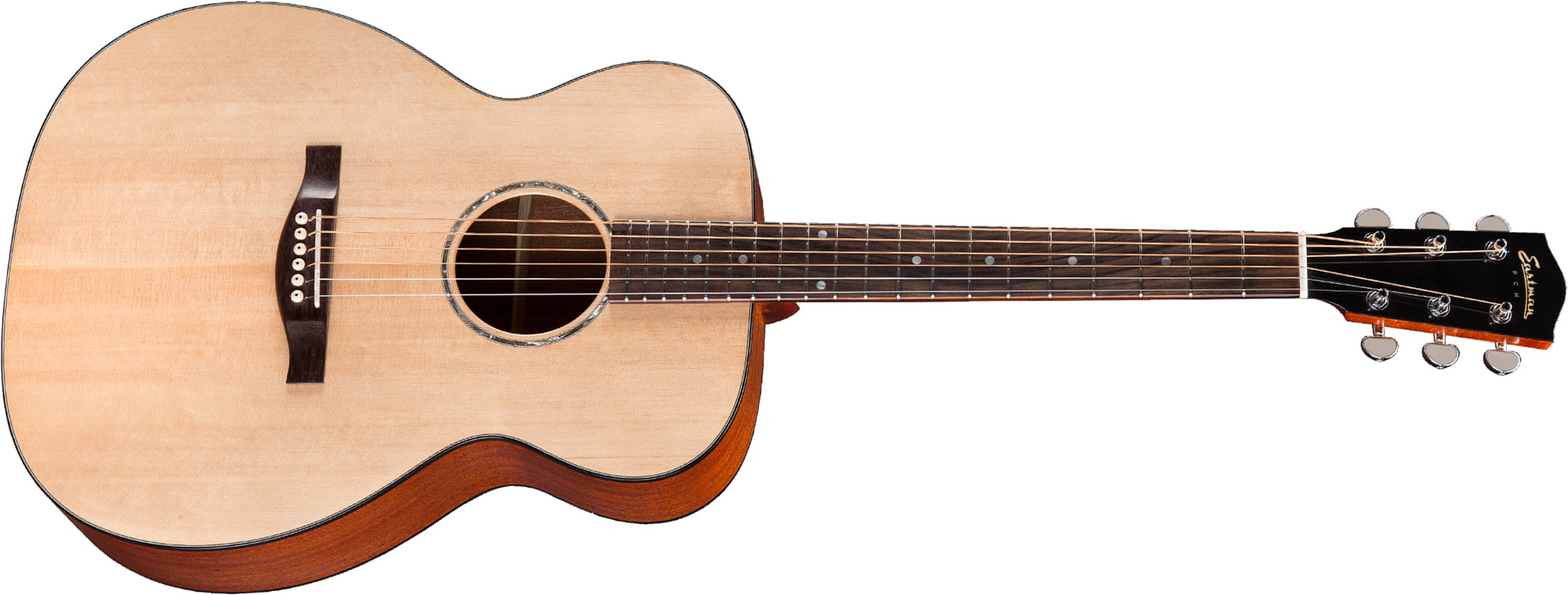 Eastman Pch1-om Orchestra Model Epicea Sapele Rw - Natural Satin - Westerngitaar & electro - Main picture
