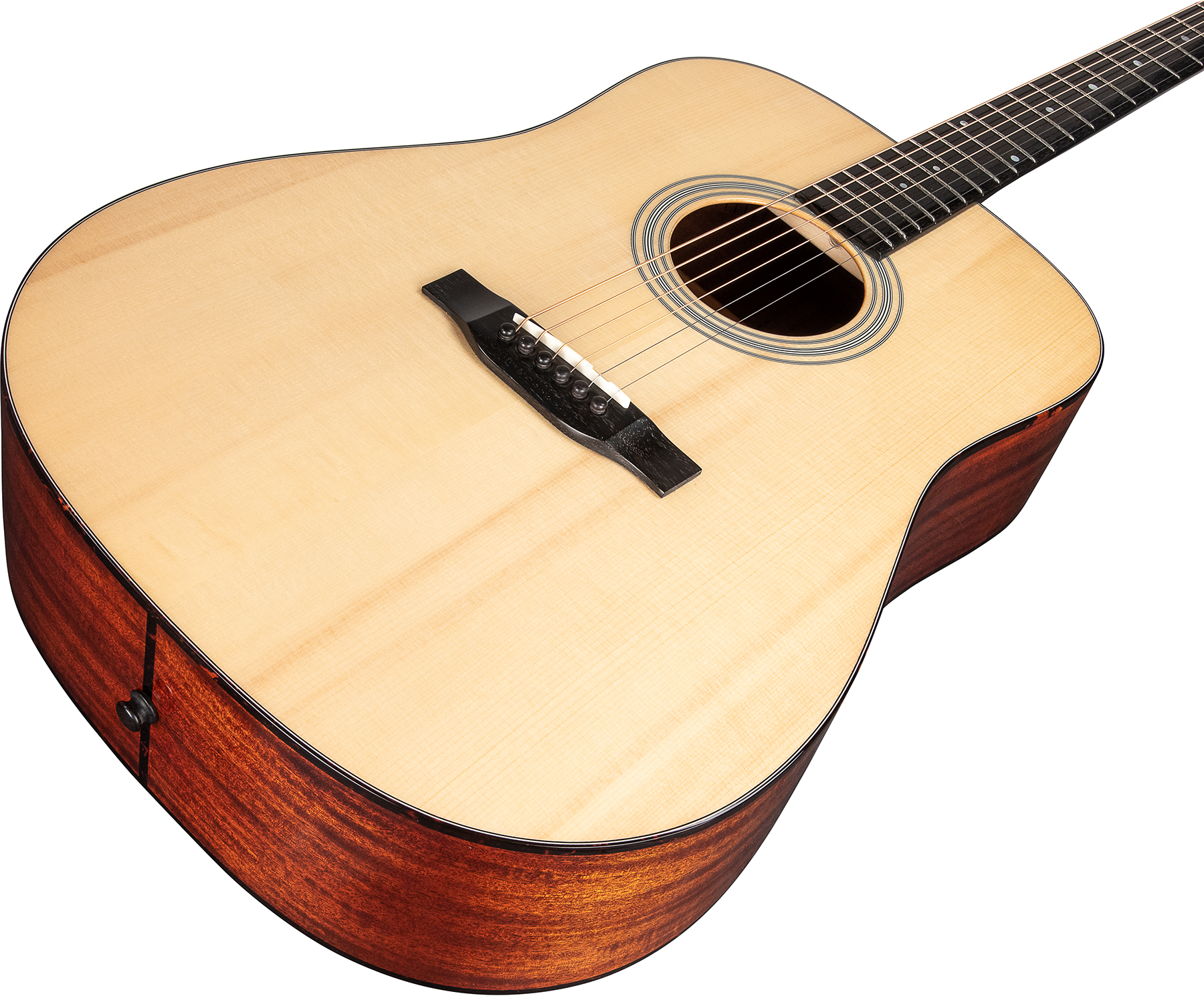 Eastman E10d Traditional Dreadnought Epicea Acajou Eb - Natural - Westerngitaar & electro - Variation 2