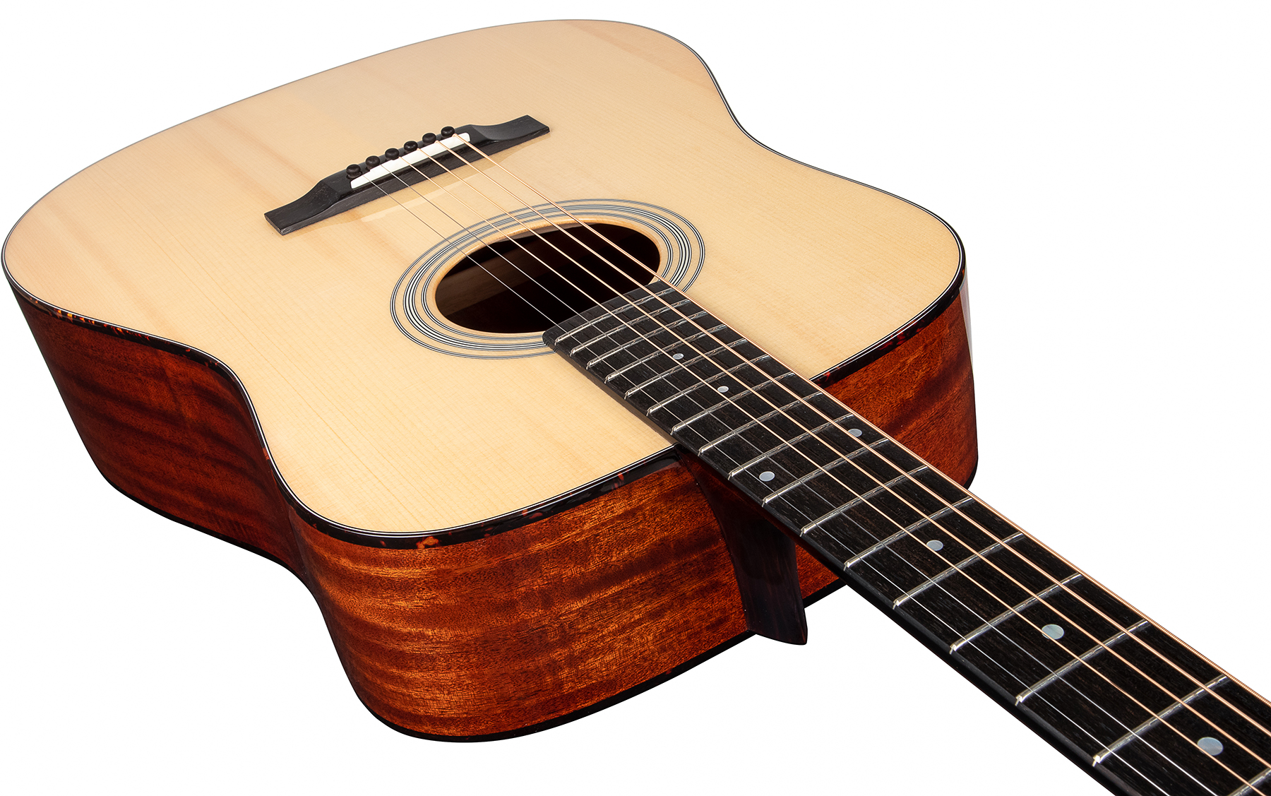 Eastman E10d Traditional Dreadnought Epicea Acajou Eb - Natural - Westerngitaar & electro - Variation 3