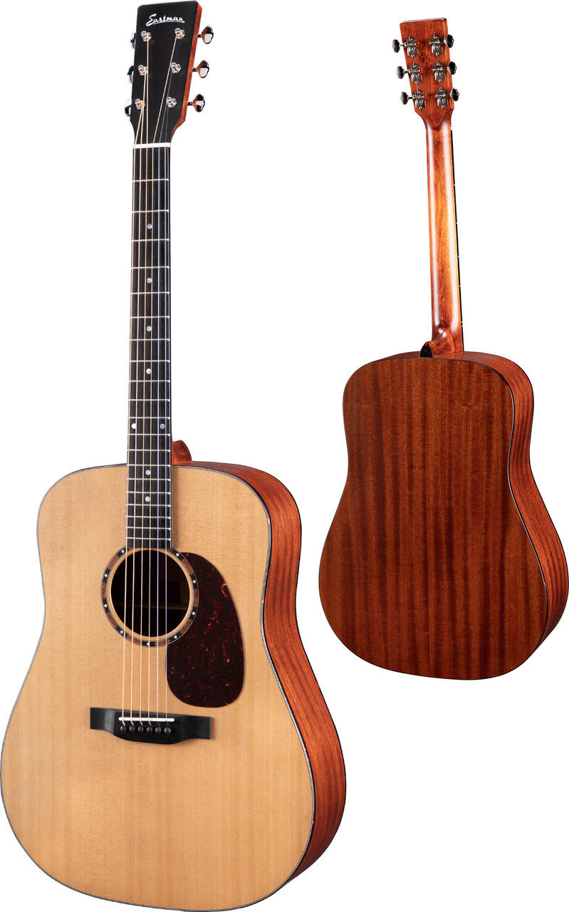 Eastman E2d Traditional Dreadnought Cedre Sapele Eb - Classic Satin - Westerngitaar & electro - Variation 1