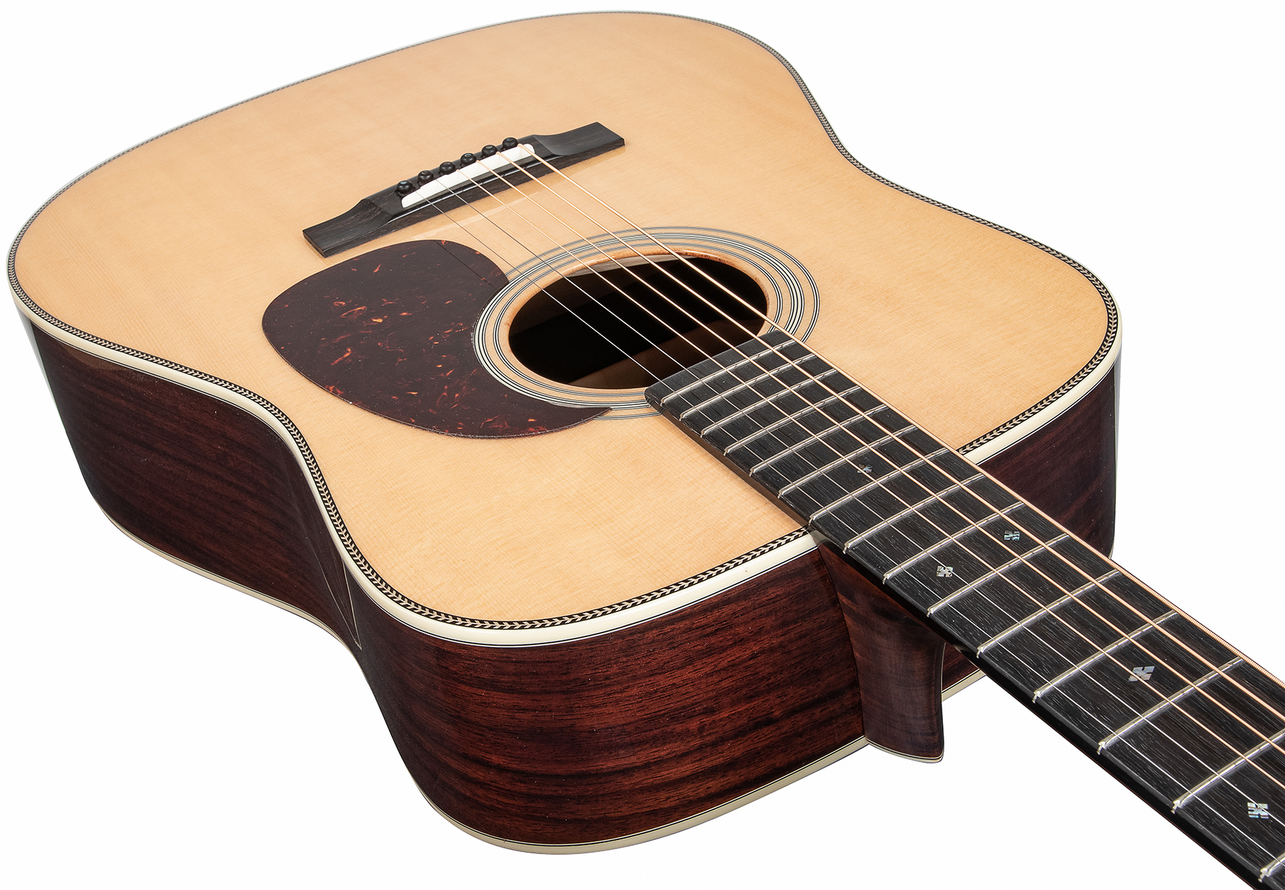 Eastman E8d Traditional Dreadnought Epicea Palissandre Eb +etui - Natural - Westerngitaar & electro - Variation 3