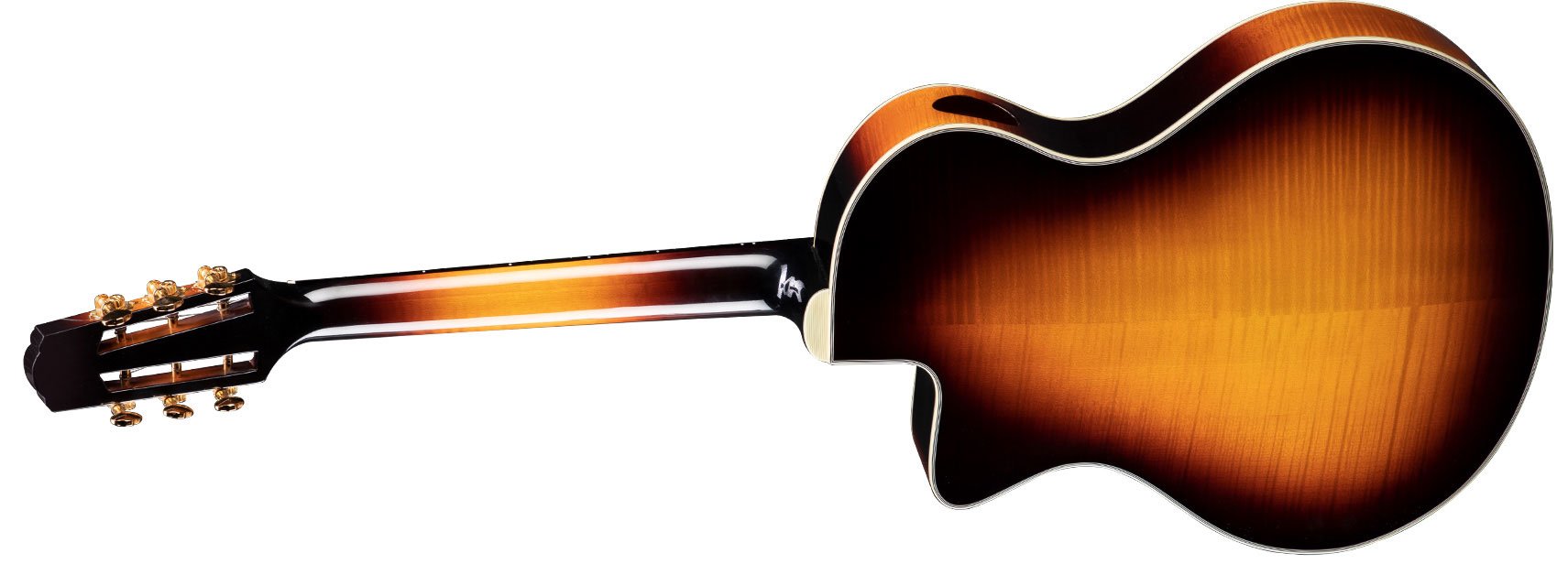 Eastman Frank Vignola Model Fv880ce Signature Archtop Cw Eb - Sunburst - Hollow bodytock elektrische gitaar - Variation 1