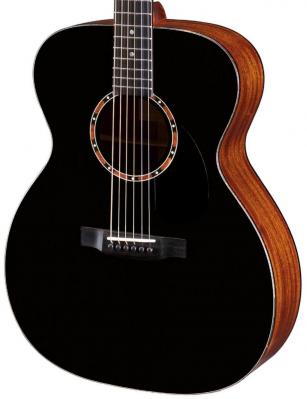 Westerngitaar & electro Eastman E2OM Traditional - Black satin