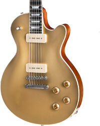 Enkel gesneden elektrische gitaar Eastman SB56/n-GD Vintage Nitro - Gold top