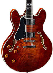 Linkshandige elektrische gitaar Eastman T486 Thinline Laminate Linkshandige - Classic