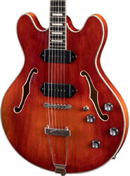 Semi hollow elektriche gitaar Eastman T64/v-T Thinline Laminate - Classic