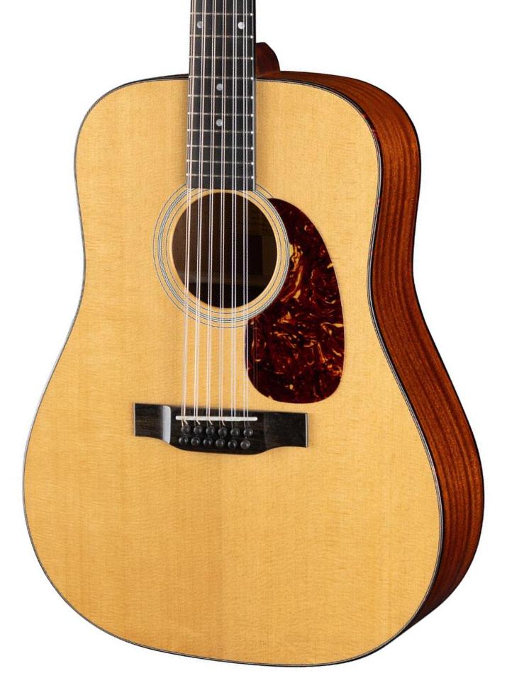 Folk gitaar Eastman Deluxe E1D-12 12-String - Truetone gloss natural