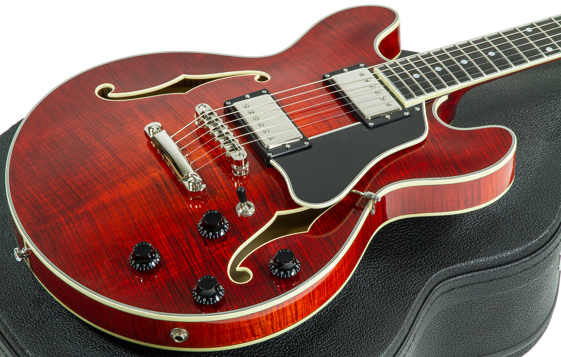 Eastman T484 Thinline Laminate Tout Erable Eb - Classic - Semi hollow elektriche gitaar - Variation 1