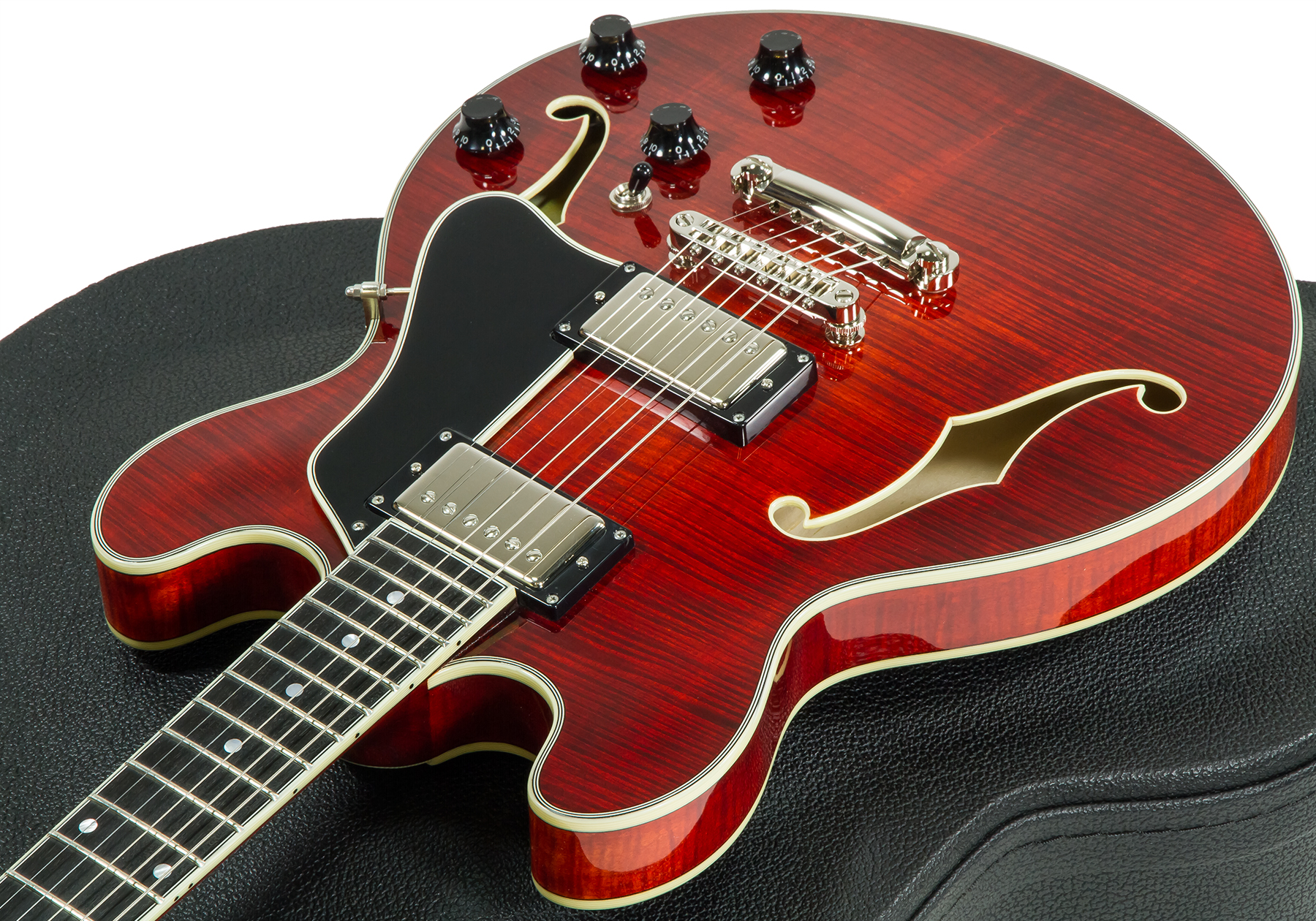 Eastman T484 Thinline Laminate Tout Erable Eb - Classic - Semi hollow elektriche gitaar - Variation 2