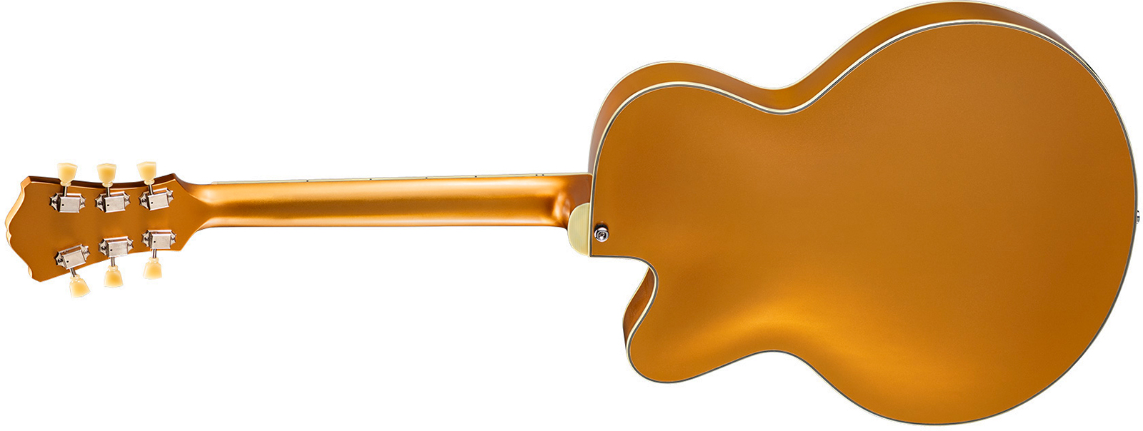 Eastman T58 Archtop 2h Trem Eb - Truetone Gloss Gold - Hollow Body elektrische gitaar - Variation 1
