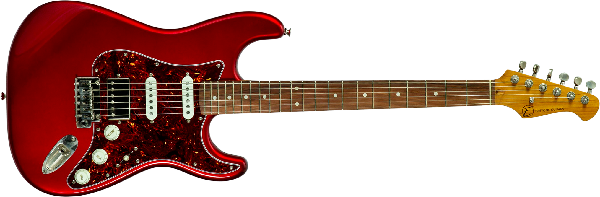 Eastone St550r-mr Hss Trem Rw - Metal Red - Elektrische gitaar in Strat vorm - Main picture