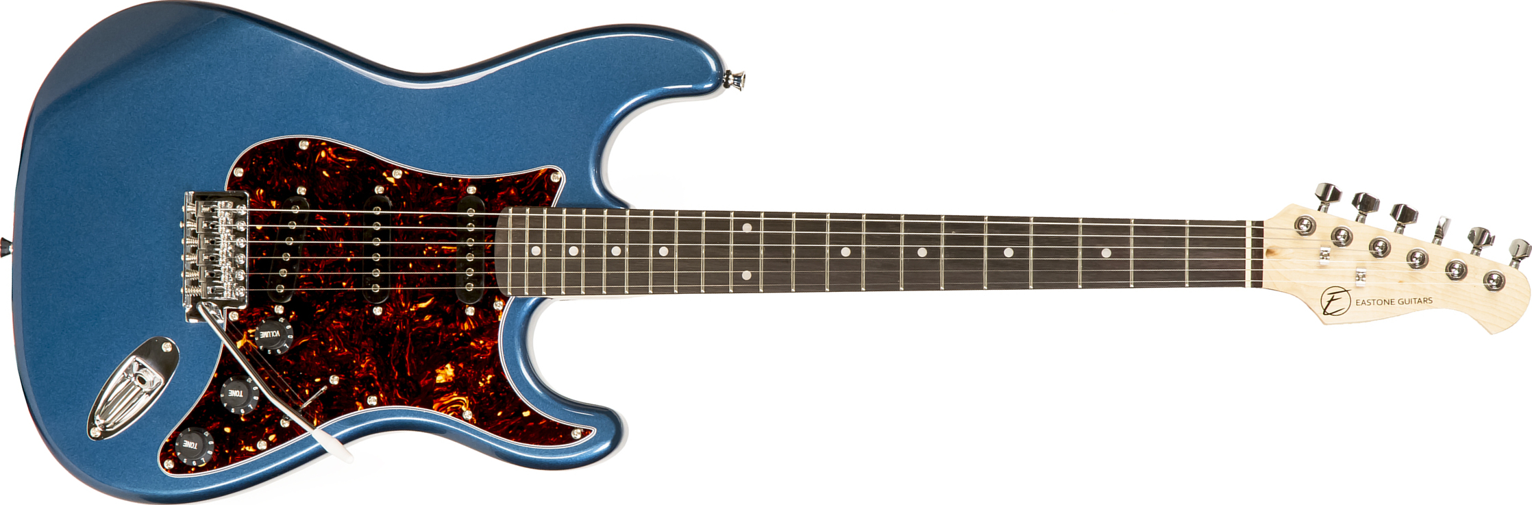 Eastone Str70t 3s Trem Pur - Lake Placid Blue - Elektrische gitaar in Str-vorm - Main picture