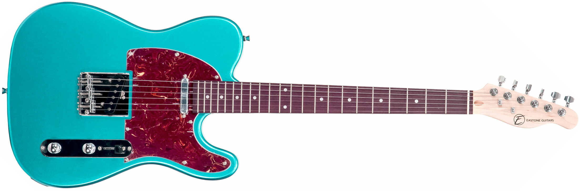 Eastone Tl70 Ss Ht Pur - Metallic Light Blue - Televorm elektrische gitaar - Main picture