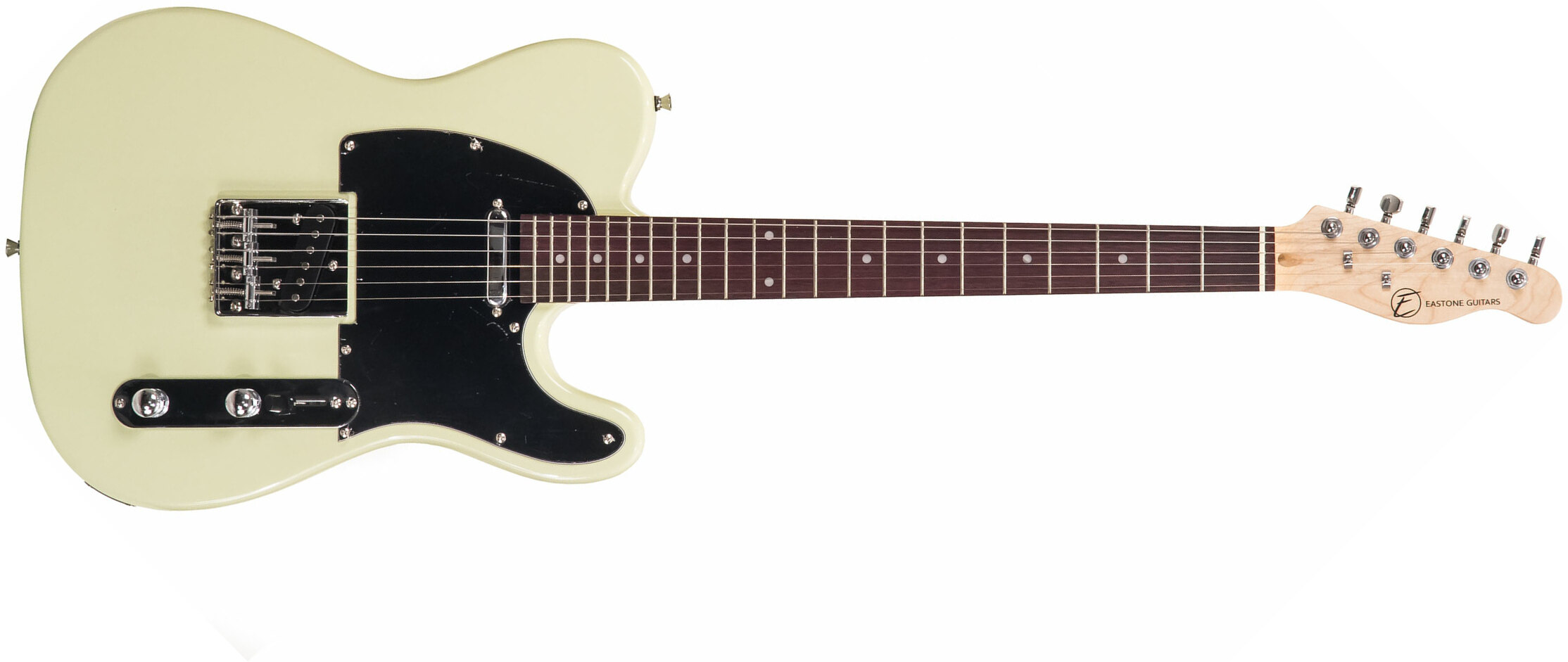 Eastone Tl70 Ss Ht Rw - Ivory - Televorm elektrische gitaar - Main picture