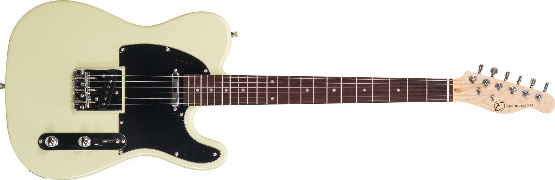 Eastone Tl70 Ss Ht Rw - Ivory - Televorm elektrische gitaar - Main picture