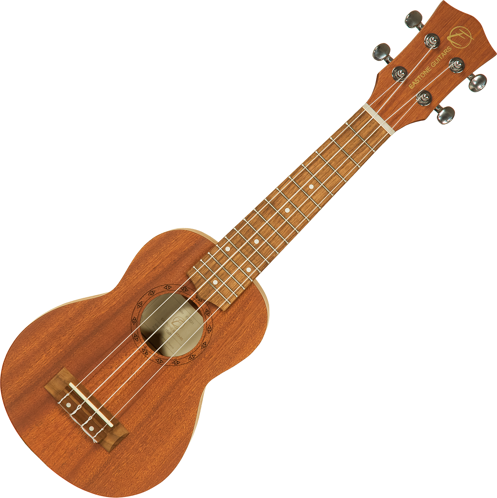 Eastone E11c21 Soprano Tout Sapele Son +x-tone 3110 Tuner / 2020 Bag / D'addario Ej65s - Ukelele pakket - Variation 1