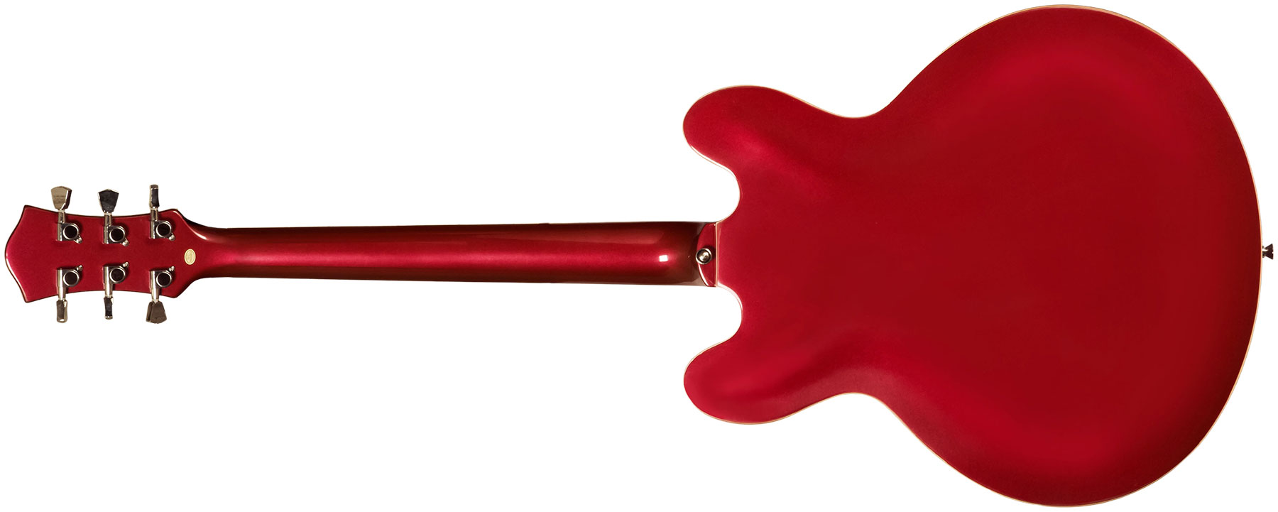 Eastone Gj70-win - Wine - Semi hollow elektriche gitaar - Variation 1