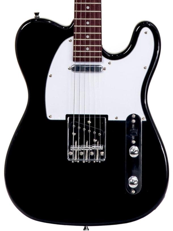 Solid body elektrische gitaar Eastone TL70 (PUR) - Black