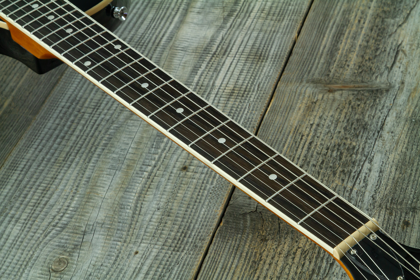 Eastone Lp70-blk 2h Ht Rw - Black - Single cut gitaar - Variation 5