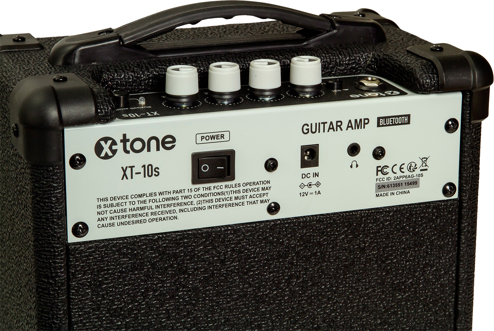Eastone Pack St150r-blk-rw + X-tone Xt10s Combo - Black - Elektrische gitaar set - Variation 10